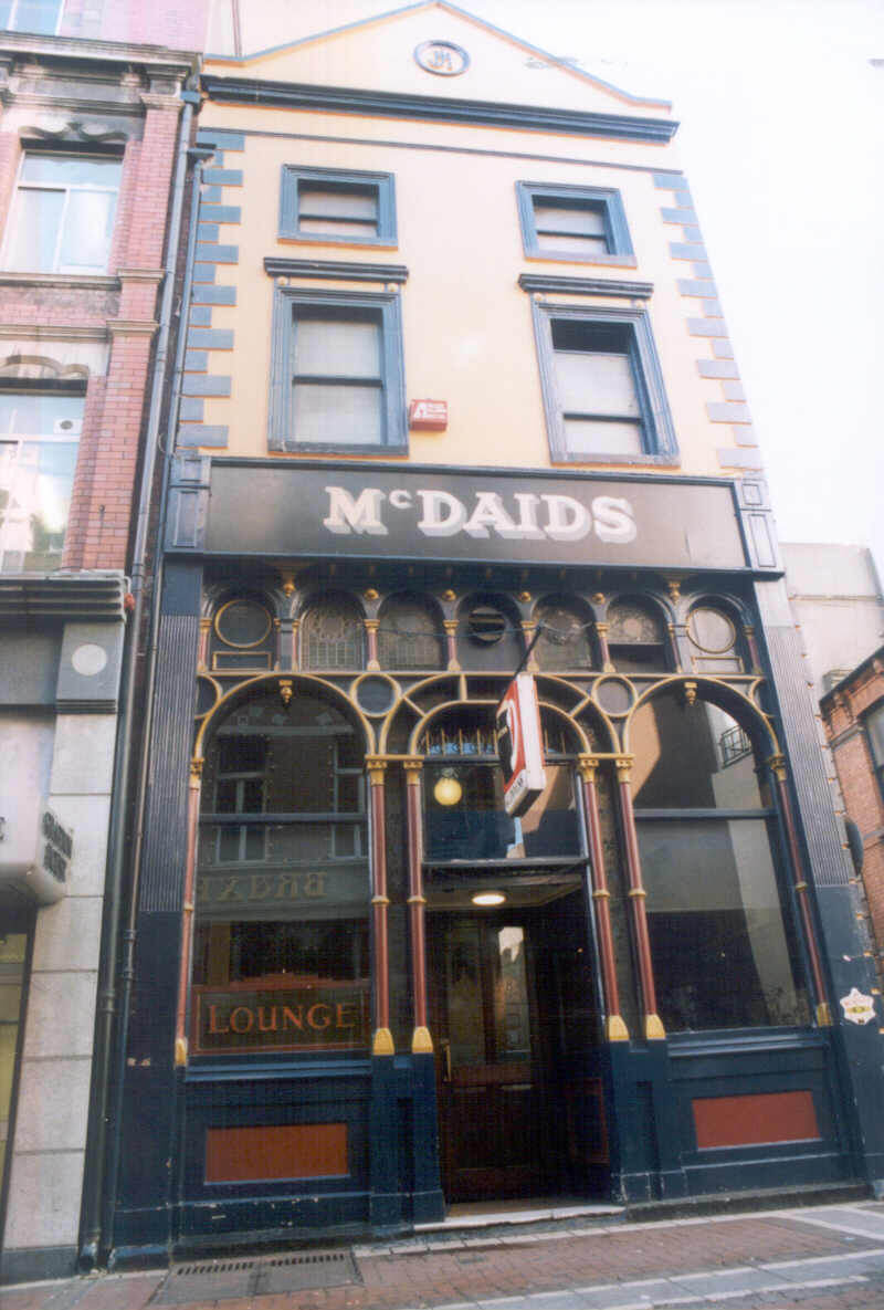 1996 -2005 McDaids - Sold 1998